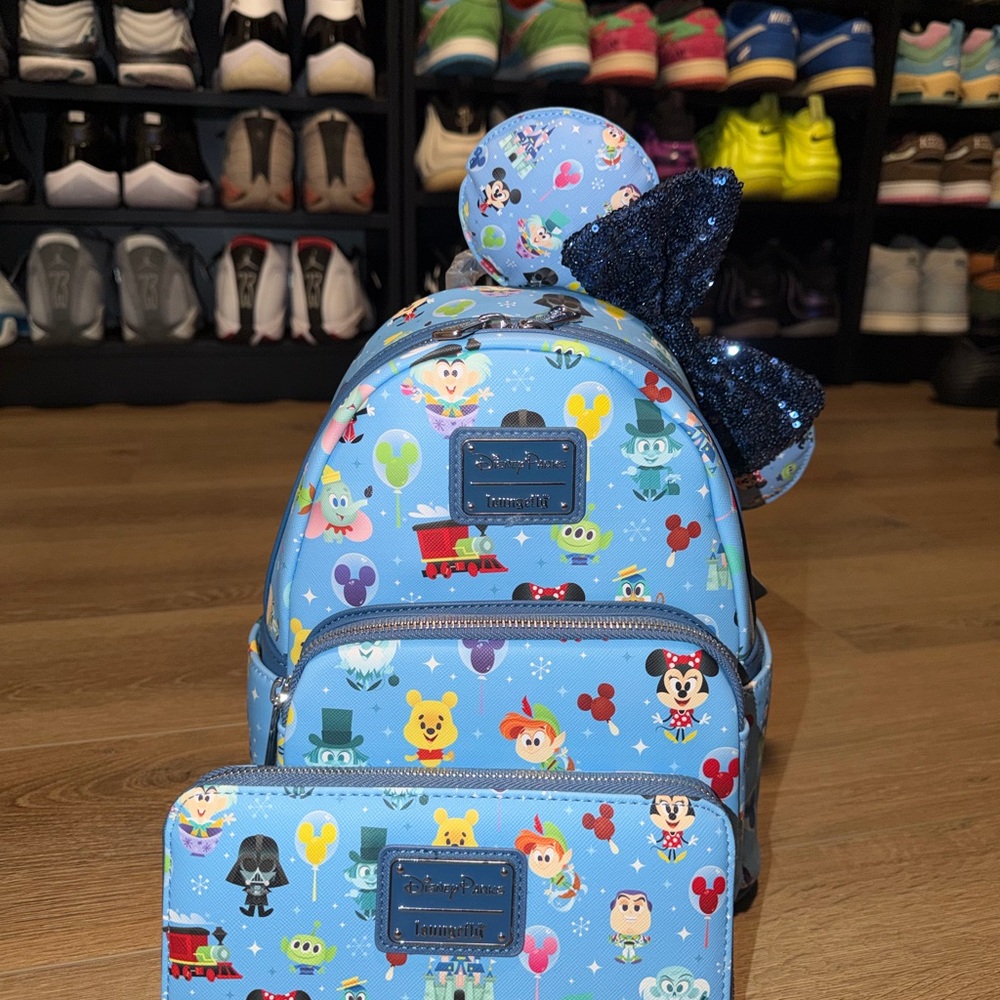 Loungefly Disney Parks 3 piece Set
